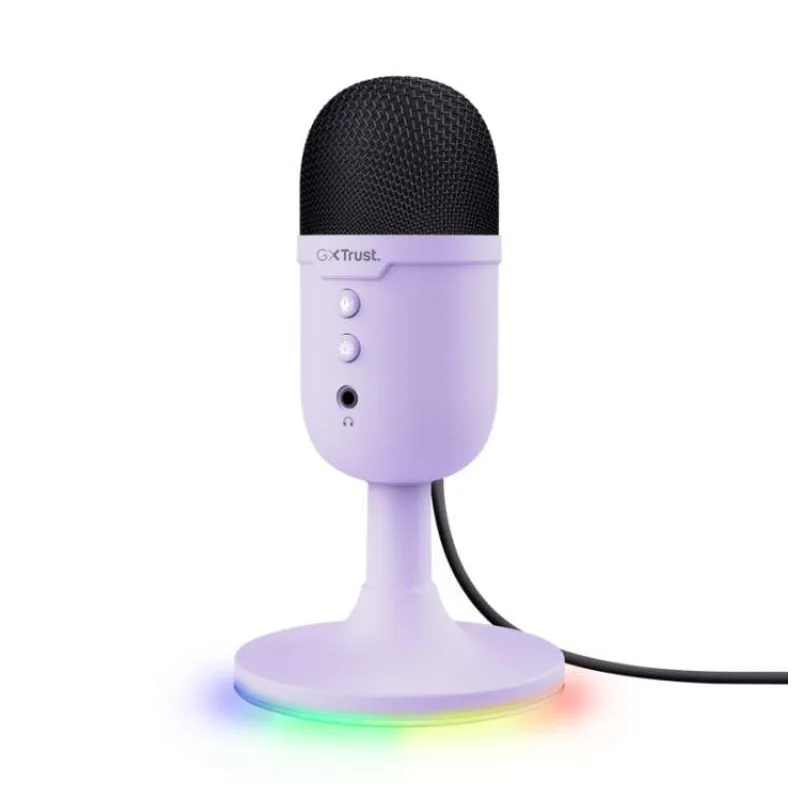TRUST mikrofon GXT234P YUNIX USB MICROPHONE PURPLE (25375)