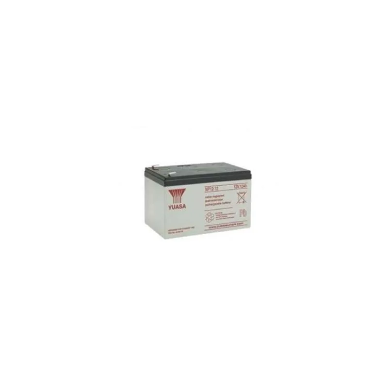 Fukawa YUASA NP12-12 (12V 12Ah faston F2-6,3mm životnost 5let) (13709)