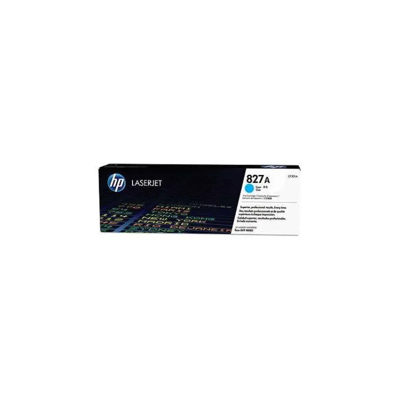 HP Azúrová tonerová kazeta HP827A LaserJet (CF301A)