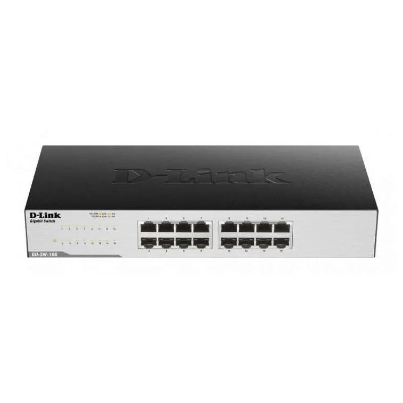 D-Link GO-SW-16G 16-Port GIGABIT DESKTOP SWITCH (GO-SW-16G/E)