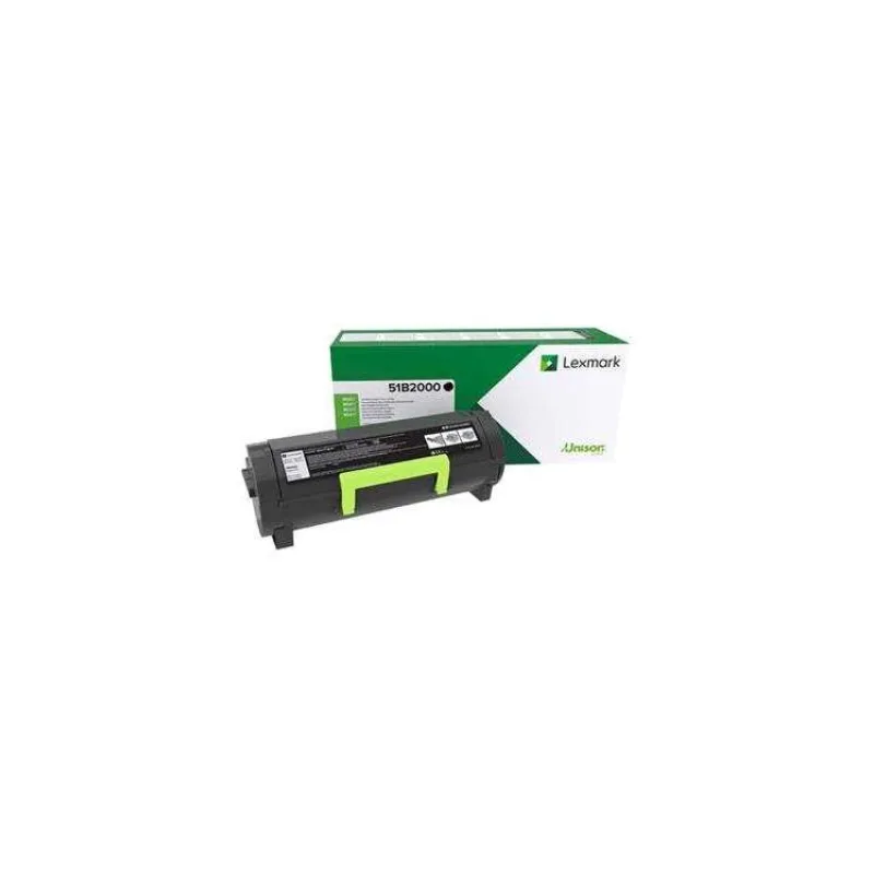 Lexmark MS/MX3/4/5/61x Black Toner Cartridge Return - 2 500 stran (51B2000)