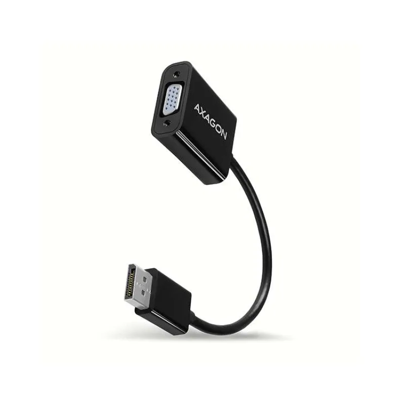 AXAGON adaptér z DisplayPort na VGA / RVD-VGN / FullHD / 1920*1200 / 0,2m (RVD-VGN)
