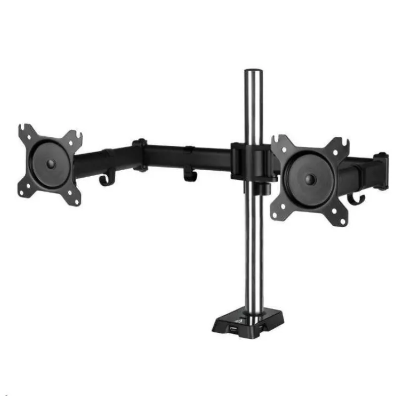 Stolný držiak ARCTIC Z2 (Gen3) pre 2x LCD do 34", nosnosť 2x15 kg, 4x USB HUB, čierny (AEMNT00053A)