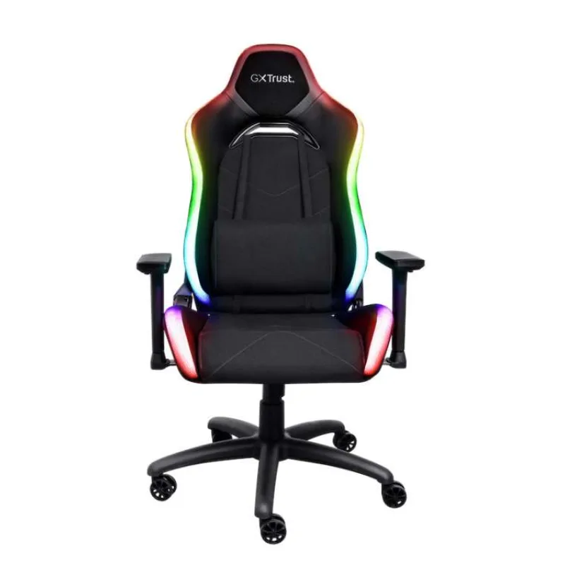 TRUST herní křeslo GXT 719 Ruya RGB Gaming Chair, Černá (25185)
