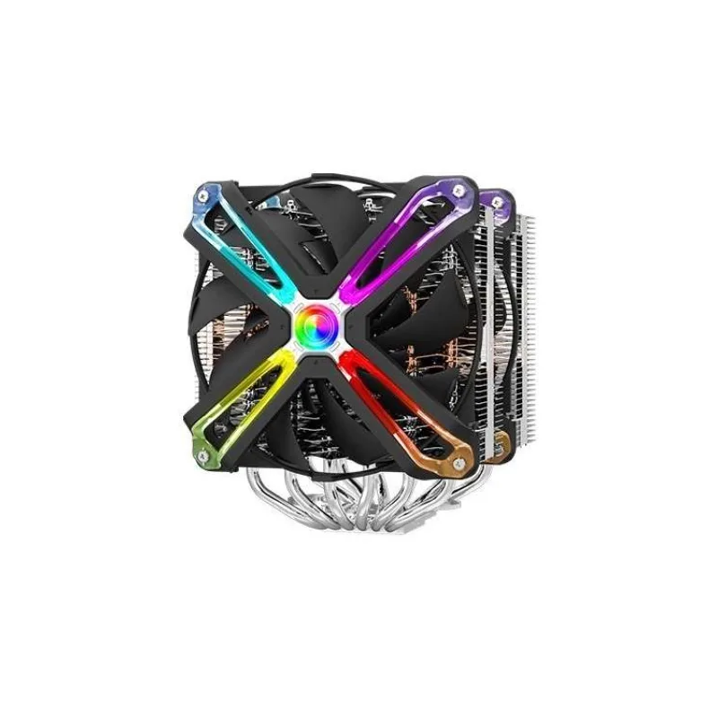 Zalman chladič CPU CNPS20X / 2x 140mm RGB ventilátor / heatpipe / PWM / výška 170mm / pro AMD i Intel (CNPS20X)
