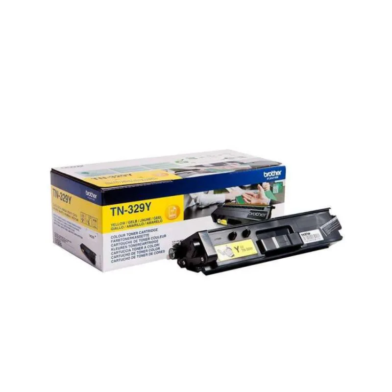 Brother TN-329Y, toner žltá, 6 000 str. (TN329Y)