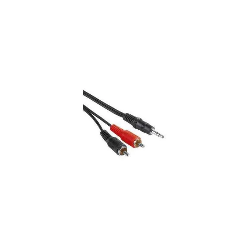 PremiumCord Kábel Jack 3.5mm-2xCINCH M/M 15m (kjackcin15)