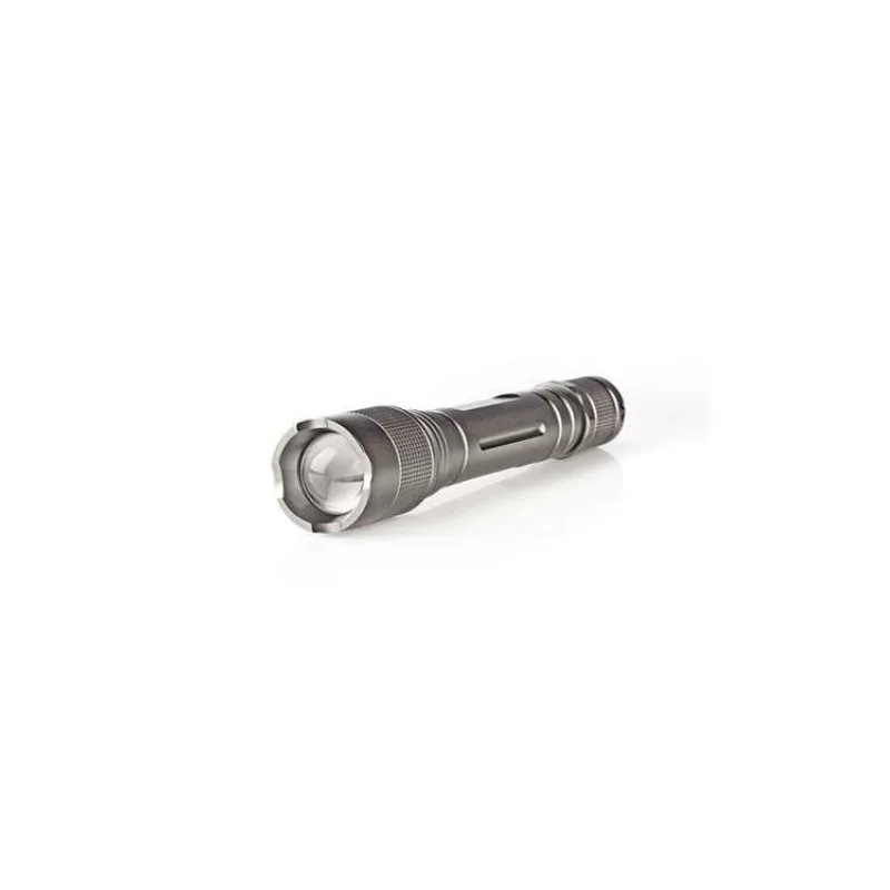 NEDIS LED svítilna/ napájení z baterie/ 3 V DC/ 3 W/ 150 lm/ dosah 120 m/ šedá (LTRH3WGY)