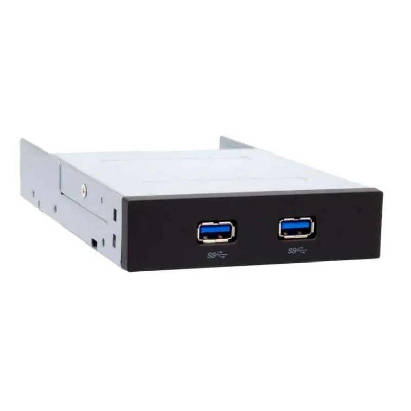 CHIEFTEC interní box do 3,5", 2x USB3.0, černý (MUB-3002)