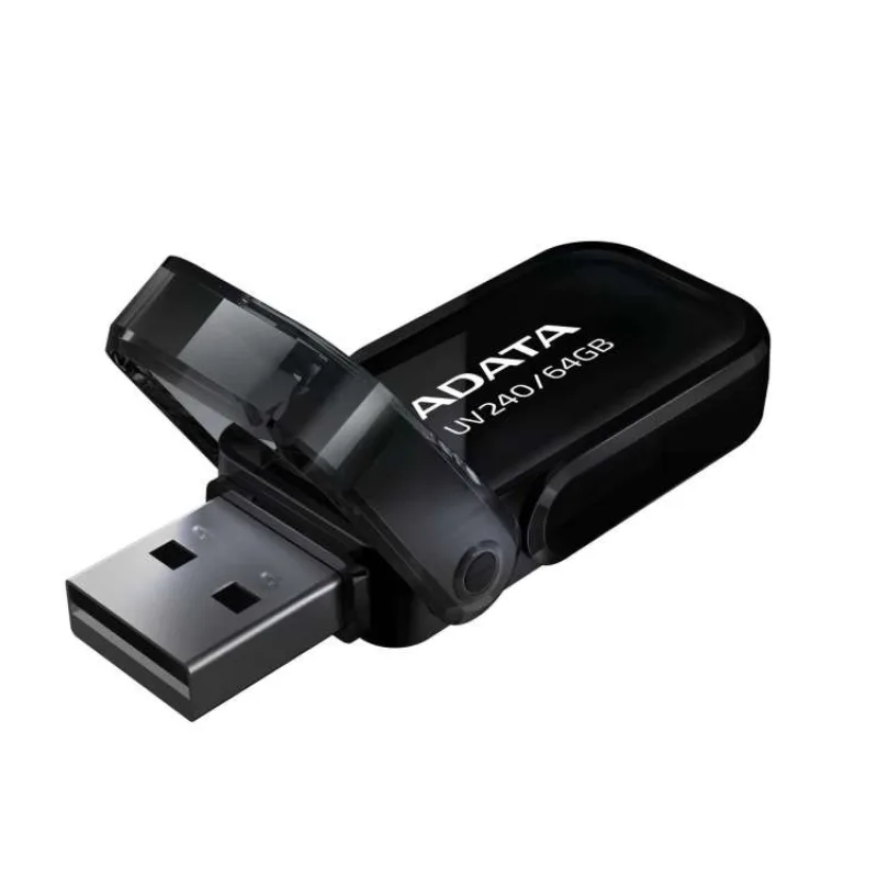 ADATA UV240/64GB/USB 2.0/USB-A/Čierna (AUV240-64G-RBK)