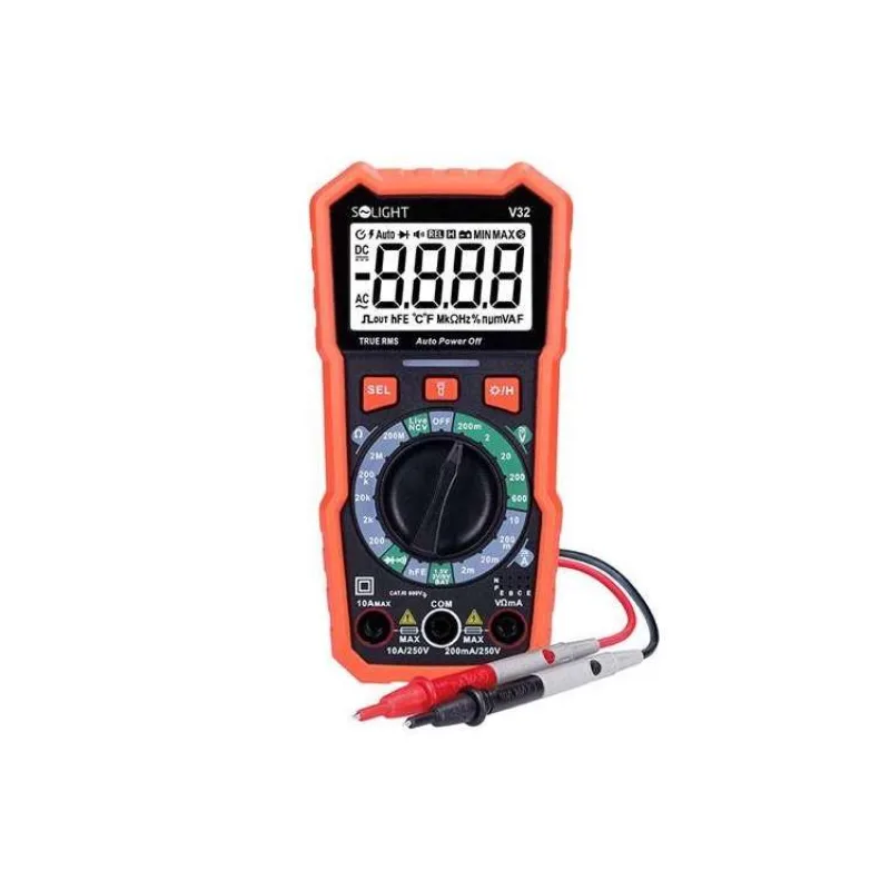 Solight profesionálný kliešťový multimeter, 10mA - 1000A (V52)