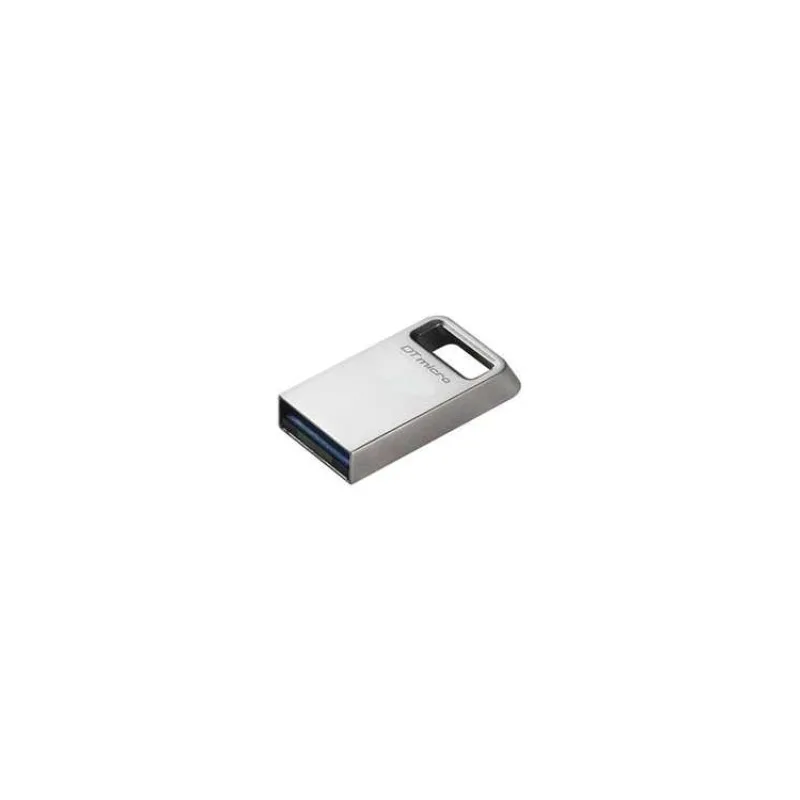 Kingston DataTraveler Micro/256GB/USB 3.2/USB-A/Strieborná (DTMC3G2/256GB)