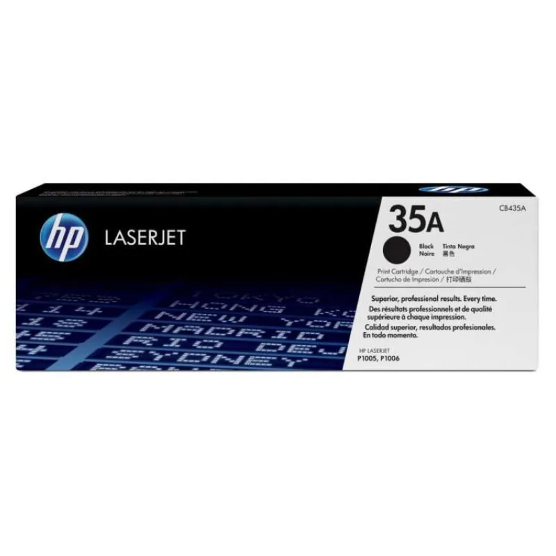 HP Toner cartridge, black pre LJ P1005 / P1006, aQ 1500 str. (CB435A)