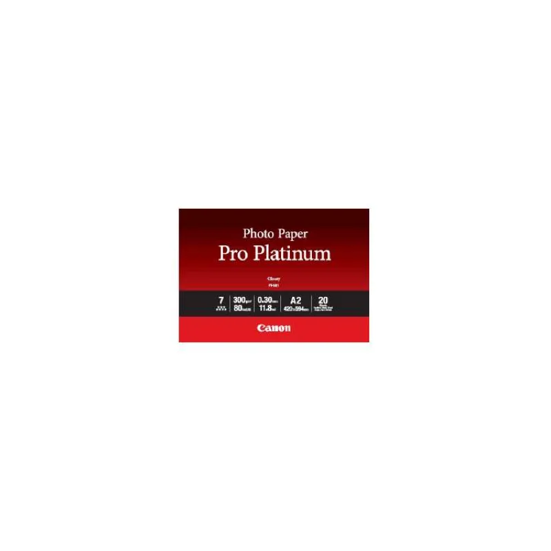 Canon A2 fotopapír PT-101 Photo Paper PRO Platinum A2 20 sheets (2768B067)