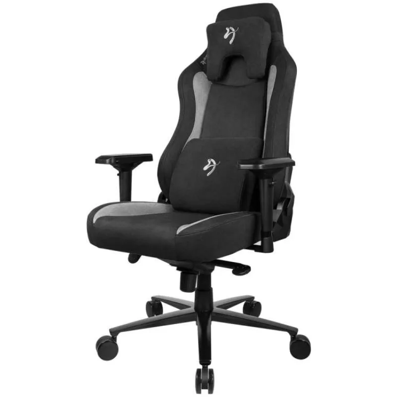 AROZZI herní židle VERNAZZA Supersoft Fabric Black/ černá (VERNAZZA-SPSF-BK)