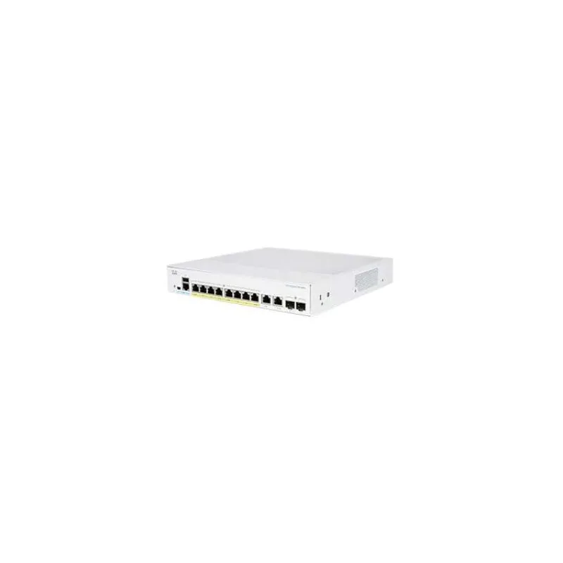 Cisco switch CBS350-8P-2G-UK (8xGbE,2xGbE/SFP combo,8xPoE+,67W,fanless) - REFRESH (CBS350-8P-2G-UK-RF)
