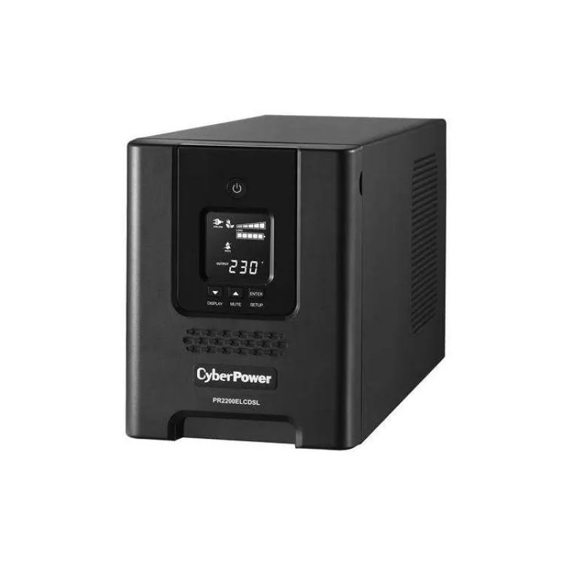 CyberPower Professional Tower LCD UPS 2200VA/1980W (PR2200ELCDSL)