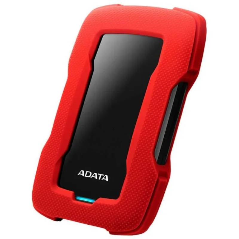 Externý pevný disk ADATA 1TB 2,5" USB 3.1 HD330, ČERVENÁ FAREBNÁ KRABIČKA, červená (guma, odolná voči nárazom) (AHD330-1TU31-CRD)