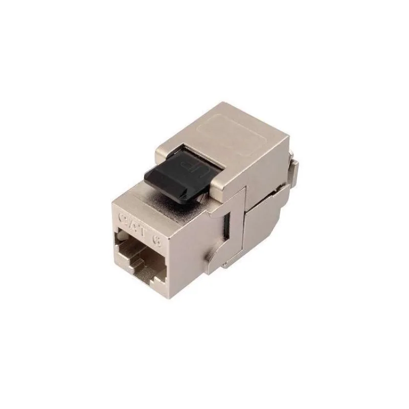 Solarix keystone c6 STP RJ45 stříbrný samořezný SXKJ-6-STP-BK-SA (25286802)