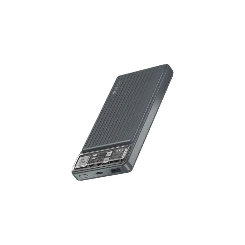 Devia powerbank Smart Series 10000 mAh 12W - Deep Gray (6938595386558)