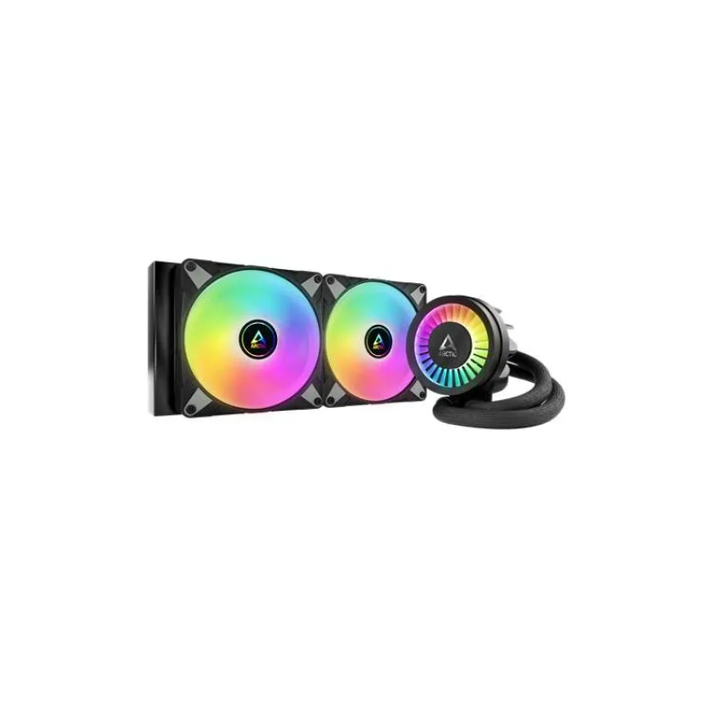 ARCTIC Liquid Freezer III - 280 A-RGB (Black) : All-in-One CPU Water Cooler s 280mm radiátorom a (ACFRE00143A)