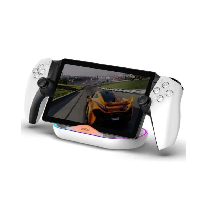 iPega P5P02 Charger Dock s RGB pro Playstation Portal Remote Player White (57983119469)