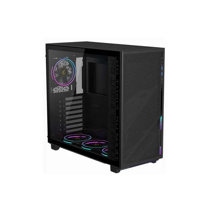 GIGABYTE AORUS C400 GLASS/Midi Tower/Transpar./Čierna (GB-AC400G)
