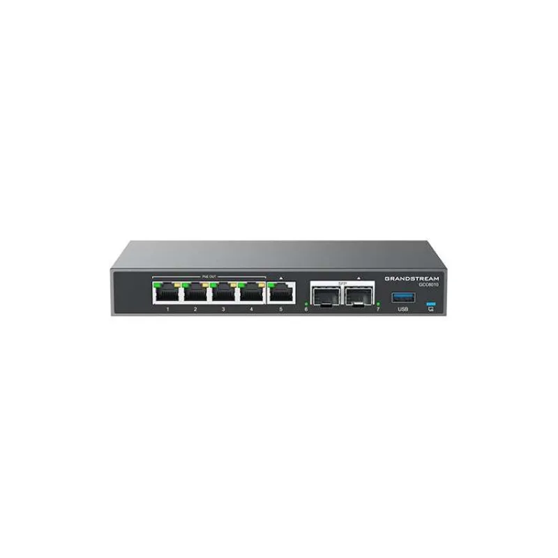 Grandstream GCC6010 all-in-one řešení (VPN router, NGFW, PoE switch a IP PBX) (GCC6010)