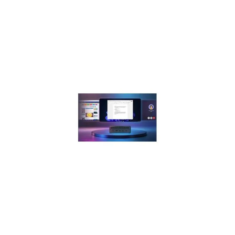 Prestigio solutions Mini PC,ALDER LAKE N100, 3,4GHz, 8GB RAM, 256GB SDD M.2,INTEL Gr,WIFI 6, BTTH 5.2, WINT 11PRO TRIAL (PSMPC100_8256W)