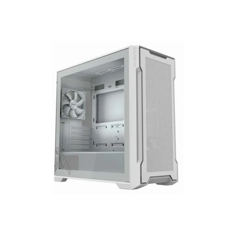 GIGABYTE C102 GLASS ICE/Midi Tower/Transpar./Biela (GB-C102GI)