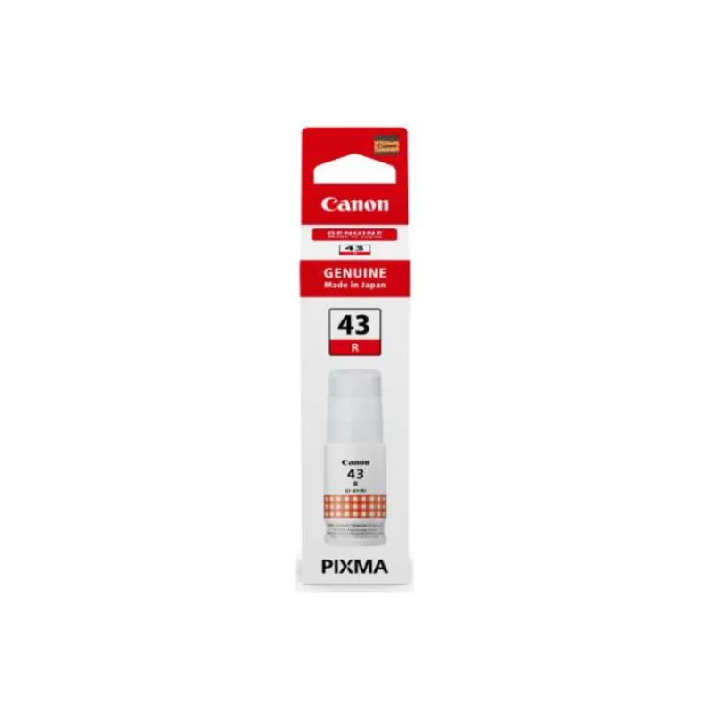 atramentová náplň CANON GI-43R red PIXMA G540/G640 3 (700 str.) (4716C001)