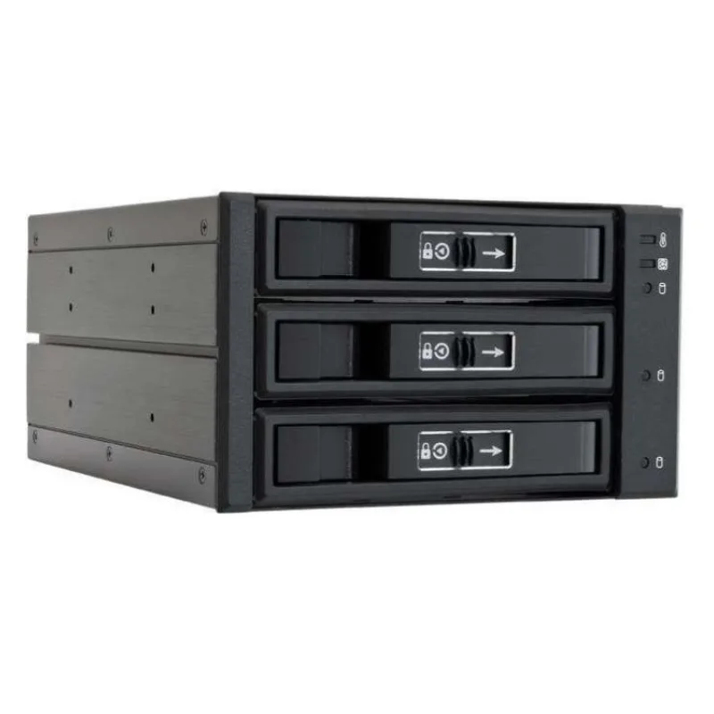 CHIEFTEC SATA/SAS Backplane CBP-2131SAS, 2 x 5.25" pozície pre 3 pevné disky SAS/S-ATA, Hot-Swap, celohliníkové (CBP-2131SAS)