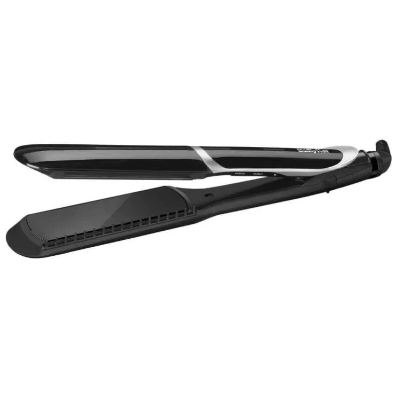BaByliss ST397E žehlička na vlasy, keramický povrch destiček, automatické vypnutí, ionizace, regulace teploty (ST397E)