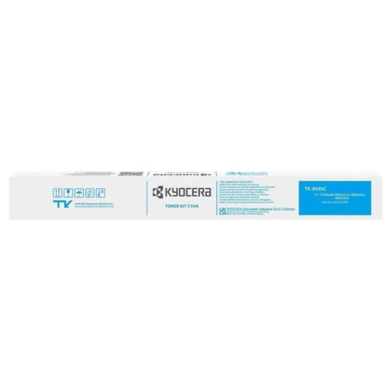 Kyocera Toner TK-8595C cyan na 24 000 A4 (při 5% pokrytí), pro TASKalfa MZ5001ci/MZ6001ci/MZ7001ci (TK-8595C)