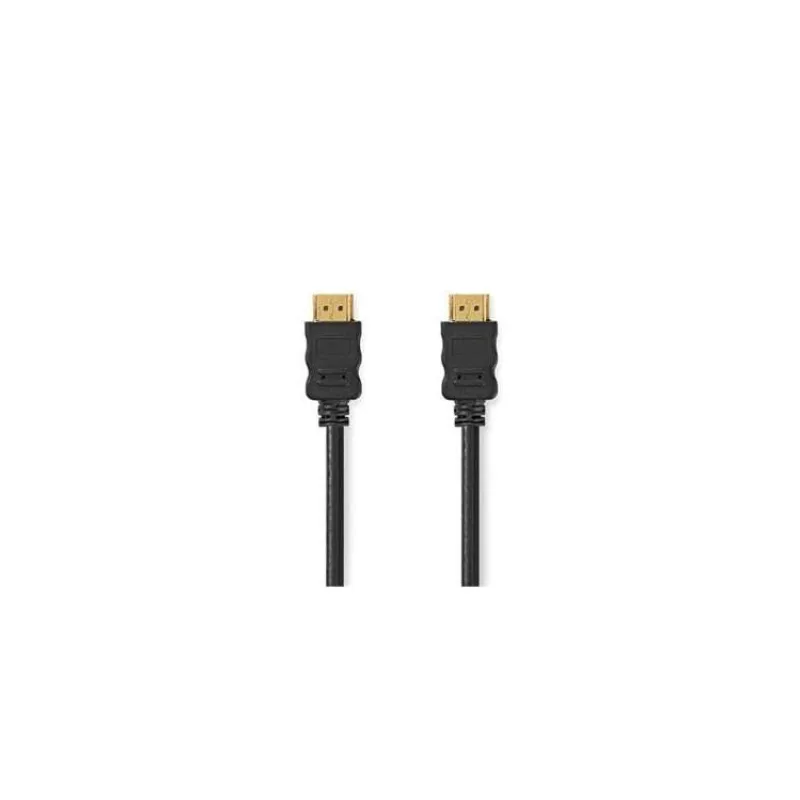 Nedis CVGB34060BK10 - High Speed HDMI Kabel s Ethernetem | Konektor HDMI - HDMI | 4K@60Hz | 1.00 m | Černá (CVGB34060BK10)