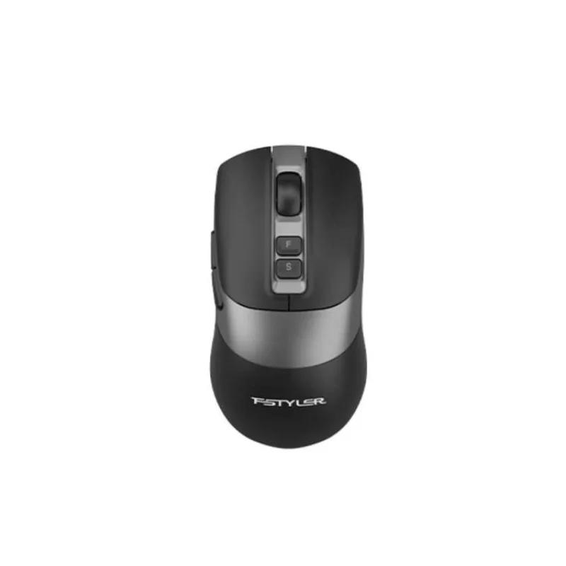A4tech FB50CS Plus FStyler, bezdrátová tichá kancelářská myš, BT+2,4GHz, černá (FB50CSPLUS-BK)
