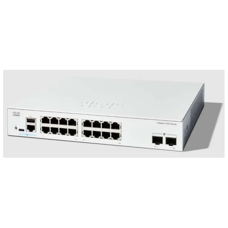 Cisco Catalyst switch C1200-16T-2G (16xGbE,2xSFP,fanless) (C1200-16T-2G)
