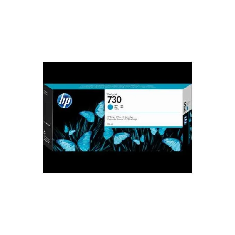 HP Ink Cartridge 730/Cyan/300ml (P2V68A)