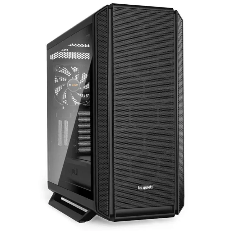 Be quiet! skříň SILENT BASE 802 Window / MidT / bez zdroje / 1x USB-C + 2x USB3.0 / průhledná bočnice / černá (BGW39)