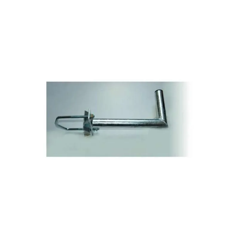 Držák antény na stožár do průměru 120mm s vinklem, žárový zinek, délka 35cm (K35V120Z)
