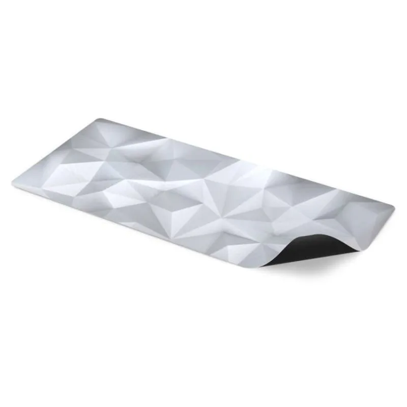 Endorfy podložka na stůl Crystal XL Onyx White / 900×400×3 mm / voděodolná / bílá (EY6B010)