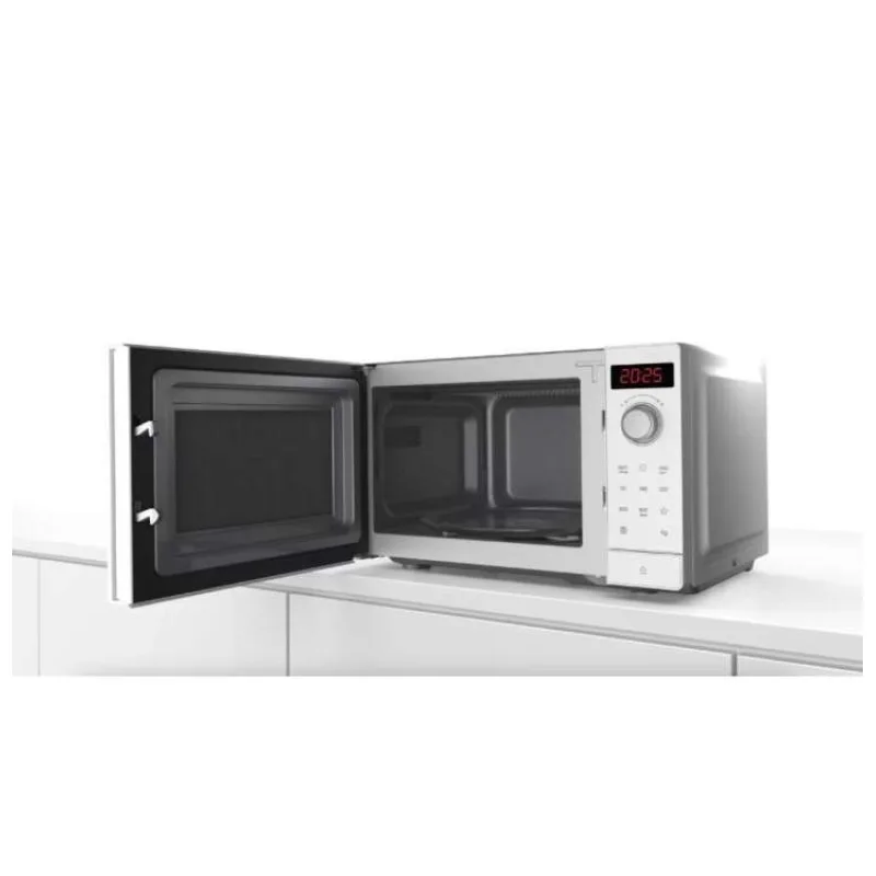 Bosch Serie 2 FFL023MW0 mikrovlnná trouba, 800 W, 20 l, LED displej, 5 úrovní výkonu, bílá (FFL023MW0)