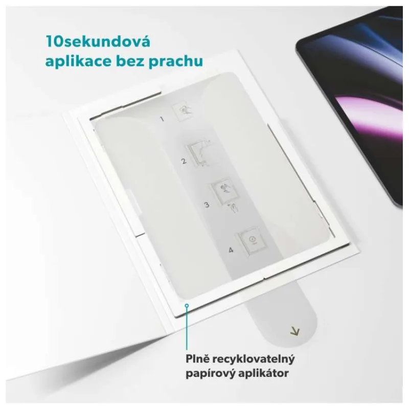 Epico Paper Texture Glass Screen Protector iPad 10,9 "/11" (A16) s aplikátorom (73712151000008)