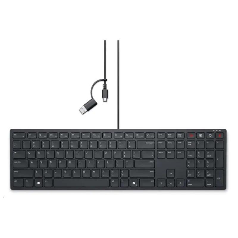 Dell Pro Wired Collaboration Keyboard - KB525C - Czech/Slovak (QWERTZ) (KB525C-CS-EMEA)