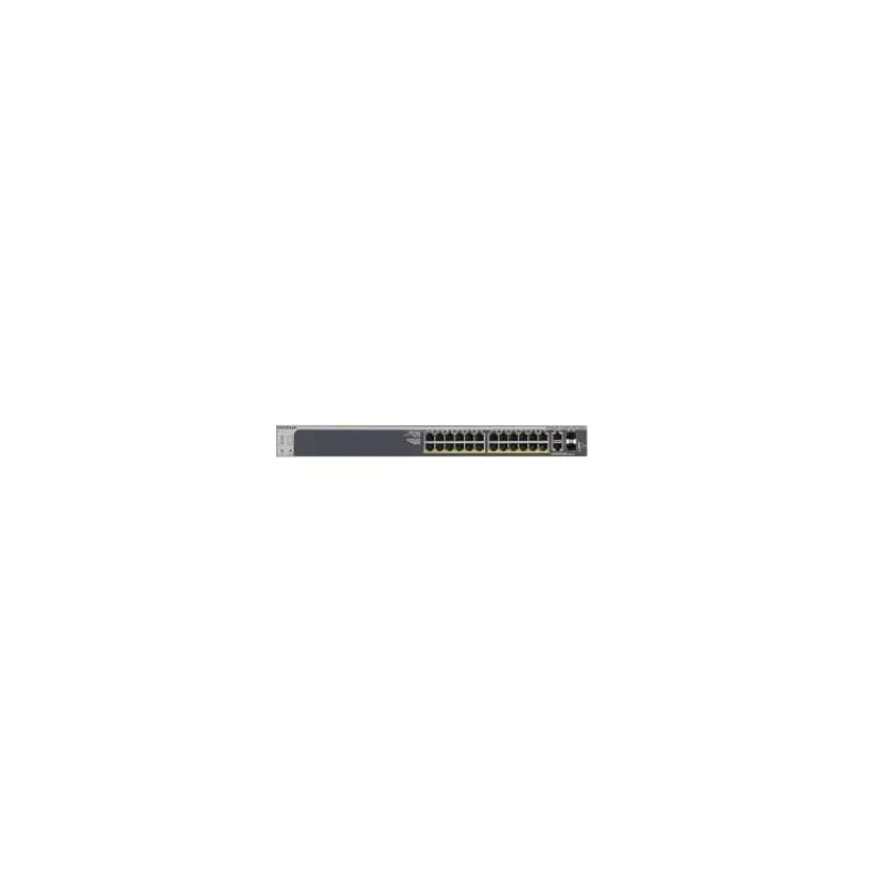 Netgear 24-Port Gigabit Ethernet, PoE+, Smart Switch, 4 SFP+ Ports (190W) - GS728TXP (GS728TXP-300EUS)