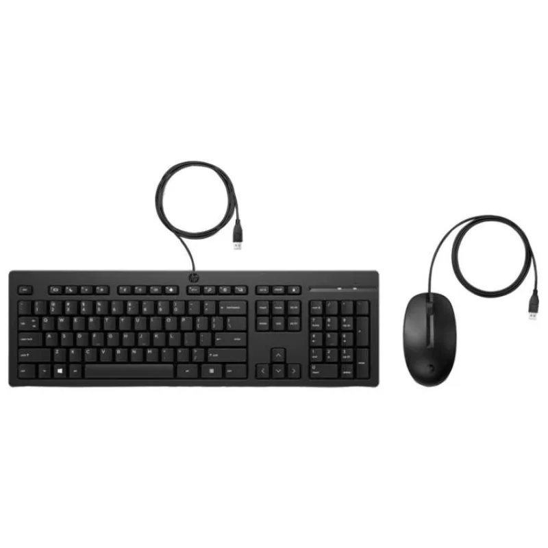 USB klávesnica a myš HP 225 - čierna (AX2Y7AA#BCM)