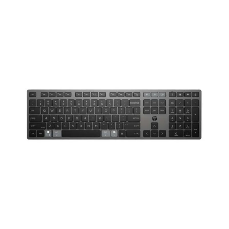 HP Nabíjecí bezdrátová klávesnice HP 720 pro více zařízení (9T5B1AA#ABB)