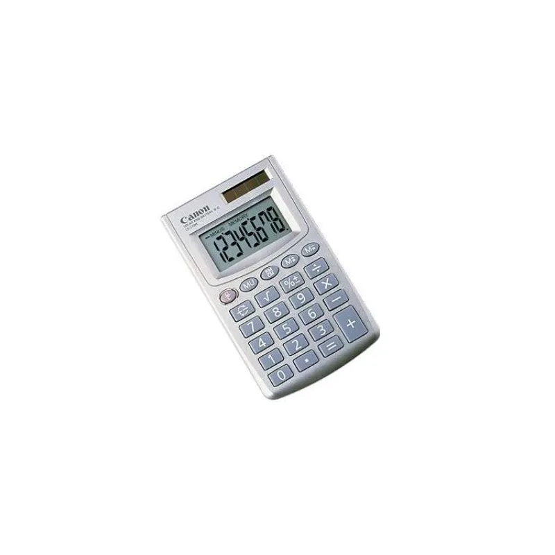vrecková kalkulačka CANON LS-270L, 8 miest, solárne napájanie + batérie (6649C001)