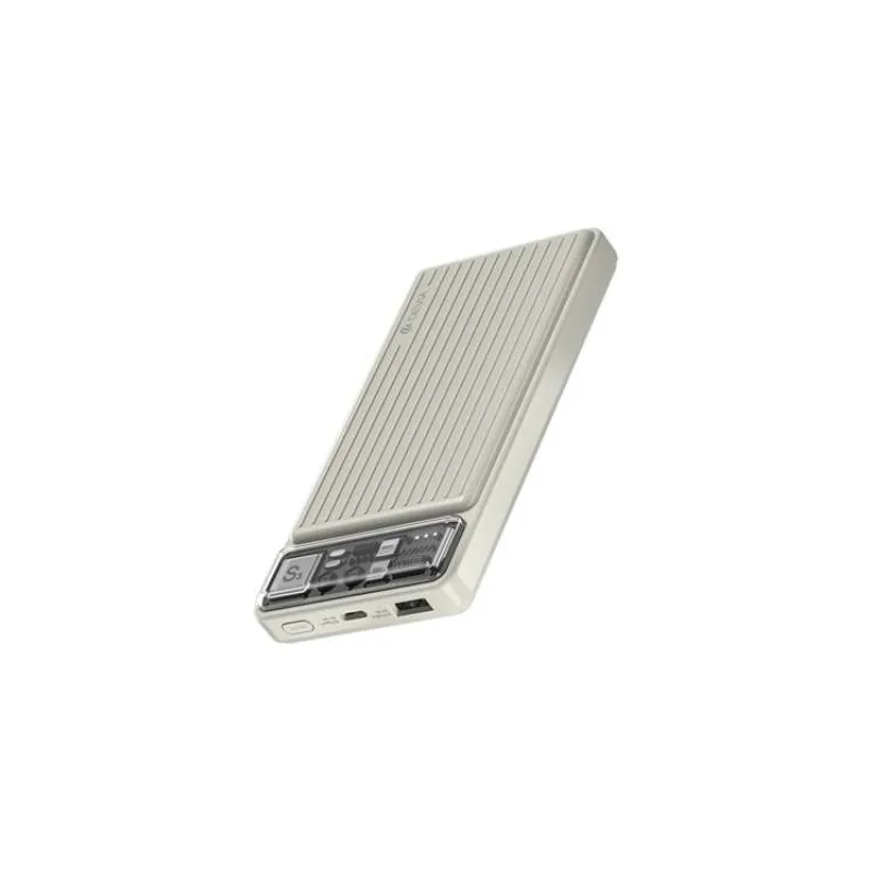 Devia powerbank Smart Series 10000 mAh 12W - Ivory (6938595386565)