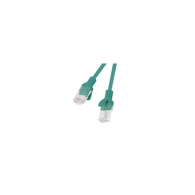 LANBERG Patch kabel CAT.5E UTP 2M zelený Fluke Passed (PCU5-10CC-0200-G)